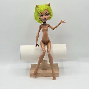 Monster High Clawdeen Wolf Doll G1 Dawn Of The Dance 2008 W/ Robecca Steam Piece